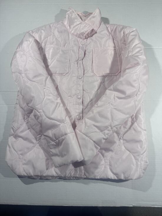Sincerely Jules Other - Sincerely Jules Girls Pink Quilted Snap Front Jacket Collared 14